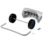 Abfallbehälter Zubehör Hailo Mobilset für Wertstoffbehälter: Radsatz mit Handgriff,