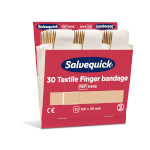 Salvequick Pflaster Nachfüllset für Pflasterspender Salvequick Fingerverbände elastisch