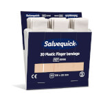Salvequick Pflaster Nachfüllset für Pflasterspender Salvequick Fingerverbände wasserfest