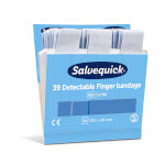 Salvequick Pflaster Nachfüllset für Pflasterspender Salvequick Fingerverbände detektierbar