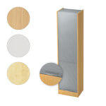 Hammerbacher Rollladenschrank Solid mit Bogengriff mit 5 Ordnerhöhen