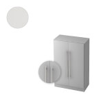 Hammerbacher Schrank Solid mit Relinggriff 3 Ordnerhöhen und Türen