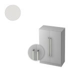 Hammerbacher Schrank Solid mit Chromgriff 3 Ordnerhöhen und Türen