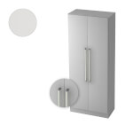 Hammerbacher Garderobenschrank Solid mit Chromgriff 5 Ordnerhöhen und Türen