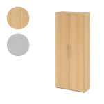 Hammerbacher Schrank Basic mit Bogengriff 5 Ordnerhöhen und Türen