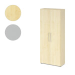 Hammerbacher Schrank Basic mit Bogengriff 5 Ordnerhöhen und Türen