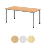 Hammerbacher Vierfuß-Schreibtisch höhenverstellbar, Breite: 160 cm