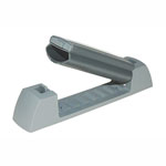 Kabelclips Serpa Kabelclip, Grundkörper: hellgrau, Verschluss dunkelgrau,