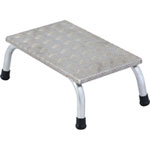 Krause Stabilo Montagetritt Trittleiter 1 Stufe, Arbeitshöhe 2,2 m, Plattformhöhe: 0,2 m