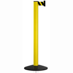 Gurtpfosten Extend Safety Aluminiumpfosten: gelb, Gurt: gelb/schwarz