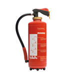 MINIMAX Pulver-Feuerlöscher PU 9 G mit Druckhebelarmatur