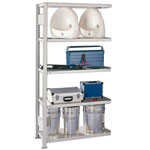 META CLIP Steckregal Anbauregal, Allzweckfachbodenregale, einzeilig