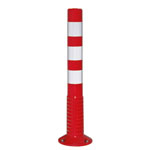 Flexibler Leitzylinder ComeBack 76 um 360 Grad knickbar mit integriertem Fuß zum Aufdübeln