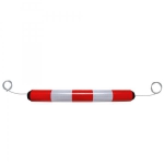 Parkhaus-Leitzylinder, Leitboje rot/weiß reflektierender Leitzylinder zum aufhängen