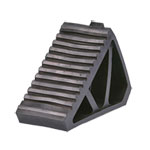 Mottez Gummi-Unterlegkeil Hemmschuh verstärktes Gummi, wetterbeständig