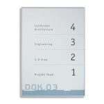 NEW AGE Infotafel, SmartLine A2, hochfeste, silber matte Aluminiumprofile,