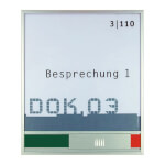 NEW AGE Türschilder mit Frei-/Besetzt-Anzeige hochfeste, silber matte Aluminiumprofile,