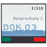 NEW AGE Türschild black edition mit Frei-Besetzt-Anzeige mit matt schwarzem Aluminiumrahmen und Acrylglasabdeckung