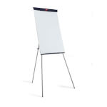 Nobo Basic Dreibein-Flipchart Stahl, magnetisch und höhenverstellbar,