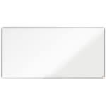 Nobo Whiteboard Stahl Premium Plus 180 x 90 cm magnetisch mit Alurahmen, inkl. Montagematerial und Stiftablage