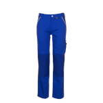 Planam Bundhose Canvas 320 kornblau Arbeitshose mit Reflexbiesen und Gummizug im Bund