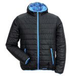 Planam Arbeitsjacke Lizard schwarz/blau wasserabweisende und leichte Jacke bietet Schutz vor Wind und Regen