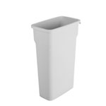 rothopro Selecto Basic Abfallbehällter grau zur Abfalltrennung in Innenräumen, robuste Kunststoffkonstruktion