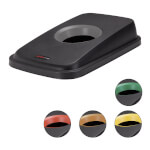 rothopro Selecto Premium Deckel Doseneinwurf robuste Kunststoffkonstruktion, verformungssicher