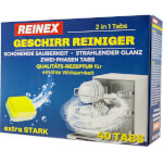 Reinex Geschirr Reiniger Ultra Tabs 2-Phasen Spülmaschinentabs