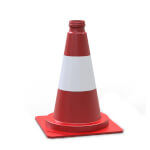 Schake Verkehrsleitkegel Standard rot/weiß einfache Ausführung