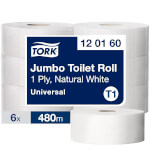 Tork 120160 Jumbo-Toilettenpapier Universal 1-lagig