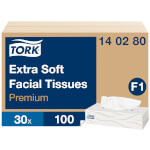 Tork 140280 extra weiche Kosmetiktücher in praktischer Spenderbox und für Spendersystem geeignet