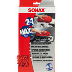 sonax Microfaser Schwamm, zwei unterschiedlichen Microfaser-Seiten,