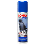 sonax xtreme Lederpflegeschaum NanoPro zur Reinigung und Pflege von Autoleder, Motorradkombis, Taschen und Möbeln,