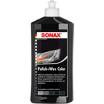 sonax Polish & Wax Color schwarz Politur mit Farbpigmenten und Wachsanteilen