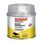 sonax Auspuff-Reparatur-Set bestehend aus Auspuffreparatur Paste und Glasseidengewebeband