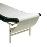 Söhngen Untersuchungsliege 65 cm hoch schwarz Kopf- und Fußteil mehrstufig verstellbar, Beine einklappbar