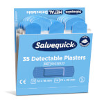 Pflaster Spender Nachfüllsets Salvequick Nachfüllset: Pflasterstrips detectabel,