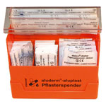 Söhngen aluderm-aluplast Pflasterspender orange gefüllt mit 115 verschiedenen Wundpflaster