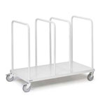 Packtisch Zubehör Kartonhalter-Wagen, für große Kartons