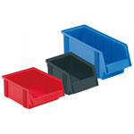 Treston PP Kleinteilekasten Schublade halboffene Front, stapelbar, gewellter Boden erleichtert das Greifen