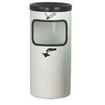 Ascher Standascher Abfallbehälter TKG Kombisammler Rondo, Bodenmodell (Durchm. x H) 18,0 x 41,0 cm