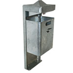 Abfallbehälter MONDO Straßen Mülleimer für den Außenbereich