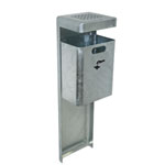 Abfallbehälter MONDO Straßen Mülleimer für den Außenbereich