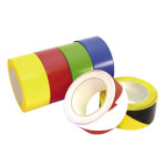 SafetyMarking WT-5160 Bodenmarkierungsband schnell zu verkleben und leicht entfernbar, ideal für temporäre Markierungen