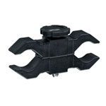 WALTHER PRO statischer Universalhalter für Taschenlampen zur Befestigung an Zelt-, Gerüst- oder Regalstangen