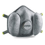 uvex Atemschutzmaske silv-Air e 7330 FFP3 mit Ein- und Ausatemventil, Schutzstufe FFP3 R D