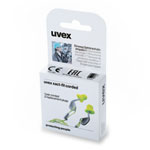 uvex Gehörschutzstöpsel xact-fit Minibox Ohrstöpsel mit Kordel + Ersatzstöpsel