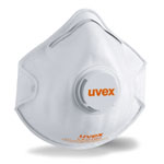 uvex Atemschutzmaske silv-Air c 2210 FFP2 Einwegmaske mit Ausatemventil Schutzstufe FFP2 D
