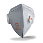 uvex Atemschutzmaske silv-Air c 3220 FFP2 mit Ausatemventil und Aktivkohlefilter, Schutzstufe FFP2 D